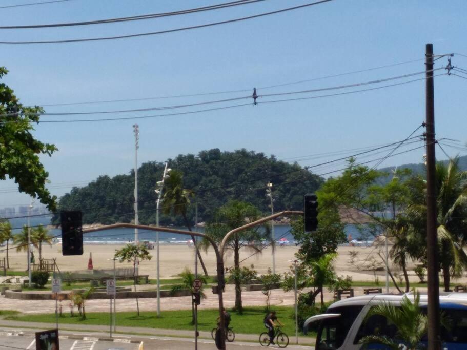 Excelente Localizacao O Mar Na Sua Frente Confira Apartment Sao Vicente  Bagian luar foto