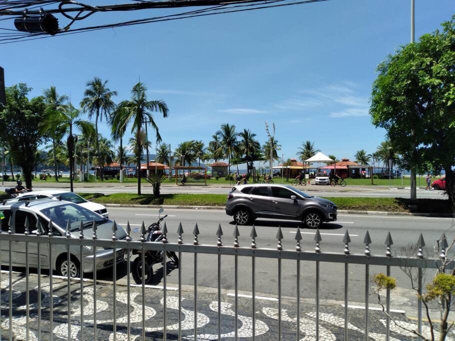 Excelente Localizacao O Mar Na Sua Frente Confira Apartment Sao Vicente  Bagian luar foto
