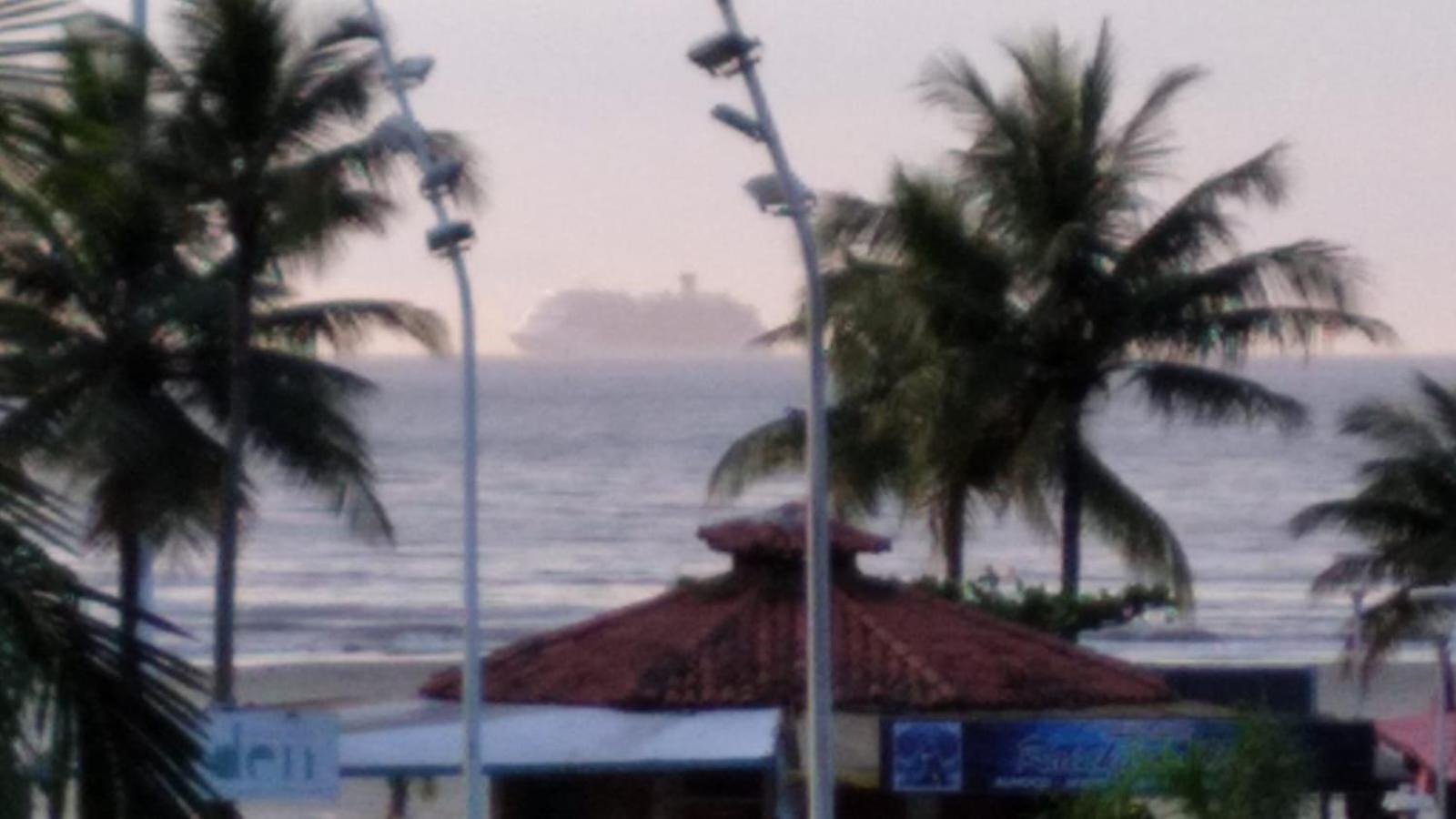 Excelente Localizacao O Mar Na Sua Frente Confira Apartment Sao Vicente  Bagian luar foto