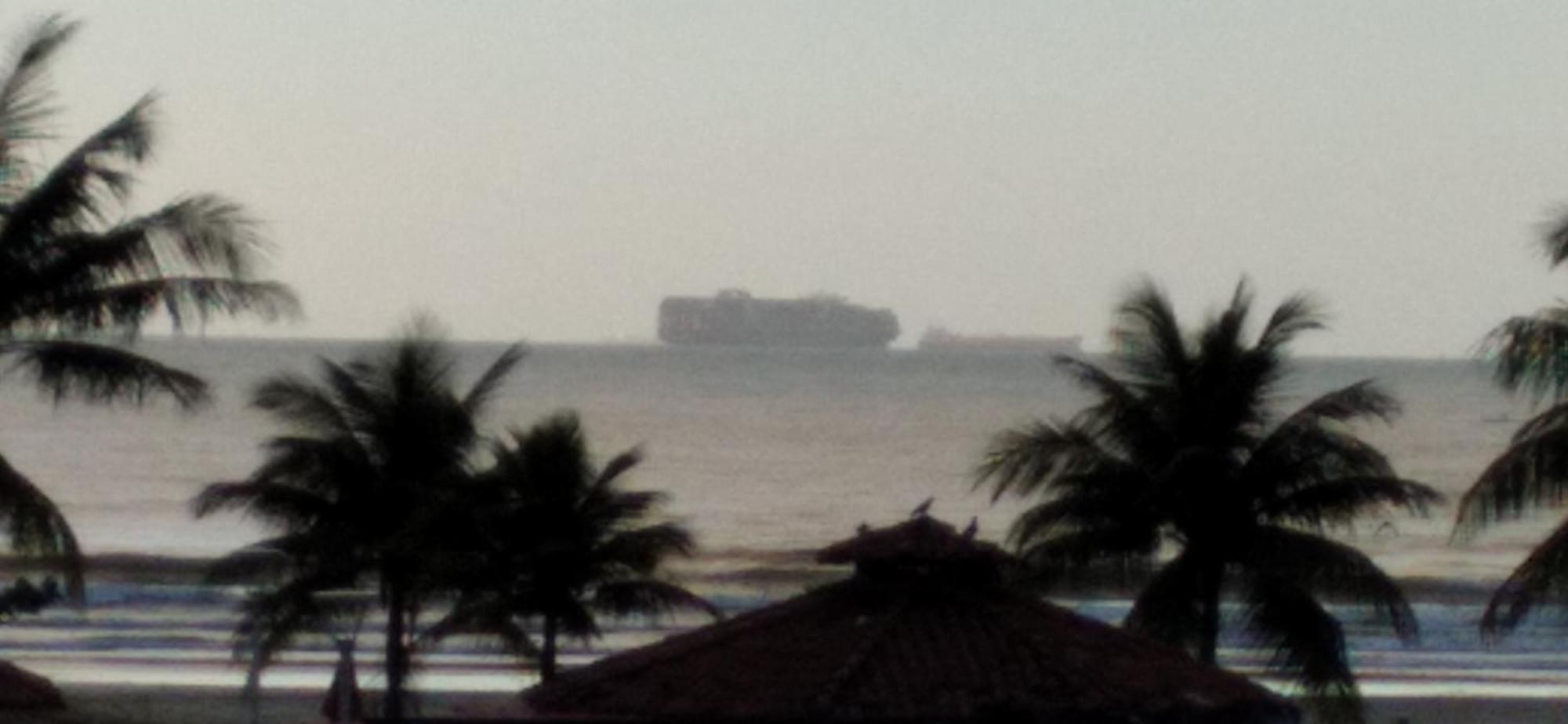Excelente Localizacao O Mar Na Sua Frente Confira Apartment Sao Vicente  Bagian luar foto